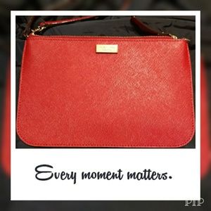 Kate Spade Wristlet, Red, NWOT